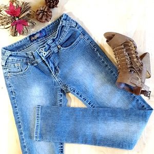 Angels Sweet Heart Jean's Skinny Low Rise Sz 3
